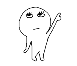 Daily Life of the Calm Man sticker #11780555