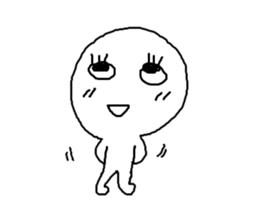 Daily Life of the Calm Man sticker #11780558