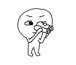 Daily Life of the Calm Man sticker #11780566