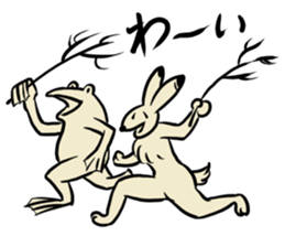 Japanese traditional picture sticker #11780966