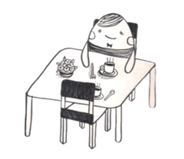 Mr.white Happy sticker #11781544