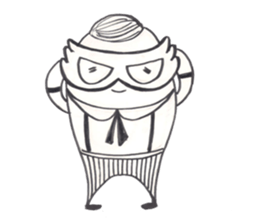 Mr.white Happy sticker #11781556