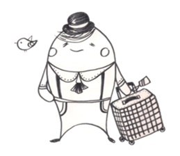 Mr.white Happy sticker #11781558