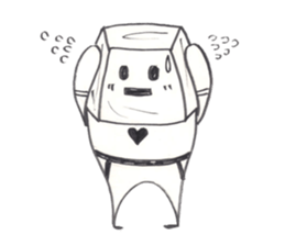 Mr.white Happy sticker #11781573