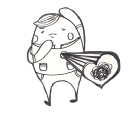 Mr.white Happy sticker #11781576