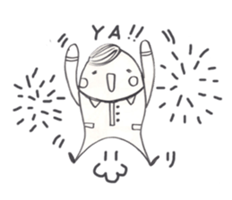 Mr.white Happy sticker #11781580