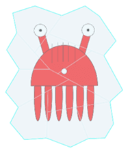 Kenvader 2 (Japanese space pet) sticker #11781764