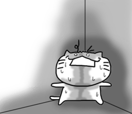 HENOJI cat sticker #11781933