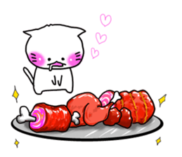 HENOJI cat sticker #11781938