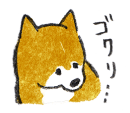 shiba style sticker #11781950