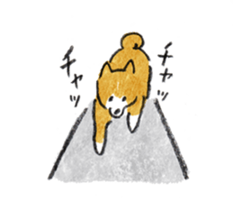 shiba style sticker #11781960