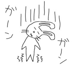 Loose rabbit of Wu sticker #11783671