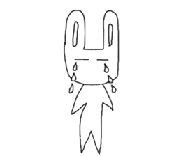 Loose rabbit of Wu sticker #11783693