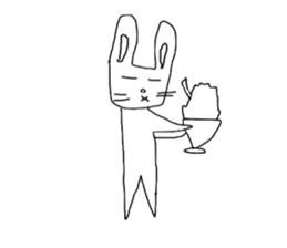 Loose rabbit of Wu sticker #11783695