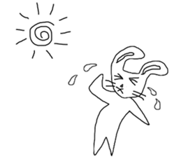 Loose rabbit of Wu sticker #11783696