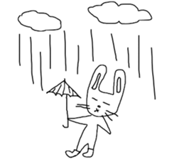 Loose rabbit of Wu sticker #11783697