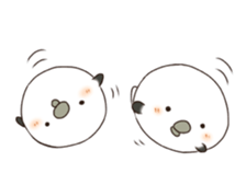 The Aegithalos caudatus and his friends sticker #11783929