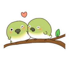 The Aegithalos caudatus and his friends sticker #11783930