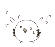 The Aegithalos caudatus and his friends sticker #11783936