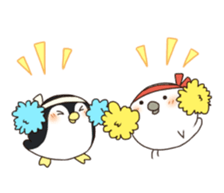 The Aegithalos caudatus and his friends sticker #11783940