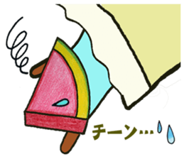 Watermelon LOVE sticker #11784755