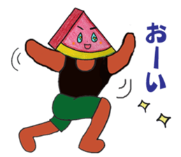 Watermelon LOVE sticker #11784762