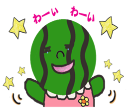 Watermelon LOVE sticker #11784772