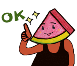 Watermelon father sticker #11786135