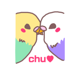 It is easy to employ he Pippi (parakeet) sticker #11786962