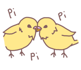 It is easy to employ he Pippi (parakeet) sticker #11786968