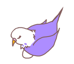 It is easy to employ he Pippi (parakeet) sticker #11786973