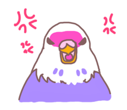 It is easy to employ he Pippi (parakeet) sticker #11786979