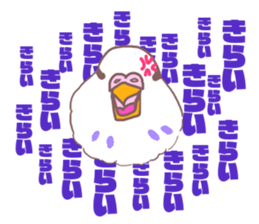 It is easy to employ he Pippi (parakeet) sticker #11786980