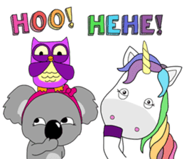 Owlexa & Friends sticker #11787264