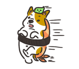 Sushi is my dog (ver.2) sticker #11787763