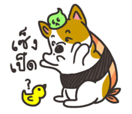 Sushi is my dog (ver.2) sticker #11787781