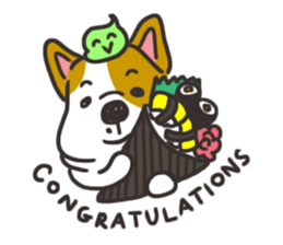 Sushi is my dog (ver.2) sticker #11787790