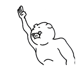 Something Sucks Pig sticker #11788539