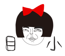 Naughty NANAKO- Just want to veg out! sticker #11788824