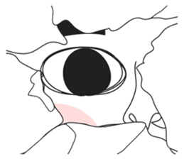 Naughty NANAKO- Just want to veg out! sticker #11788825