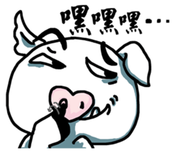 Moody & Ted like make new friends sticker #11788917