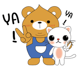 Shy Bobby Bear - chapter of life 2 sticker #11788957
