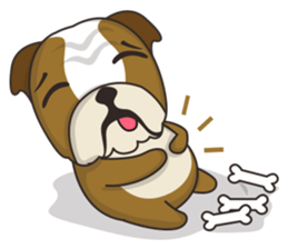 Dai the Bully Bulldog sticker #11789052