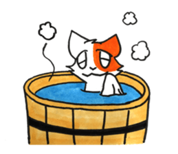 samurai of cat sticker #11789836