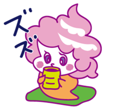 Ice-cream Ghost sticker #11789871