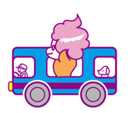 Ice-cream Ghost sticker #11789873