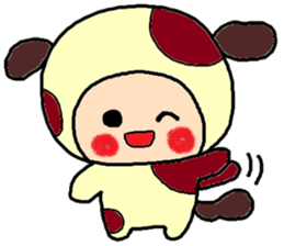 It`s with all the wear of an animals sticker #11790279