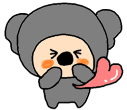 It`s with all the wear of an animals sticker #11790282