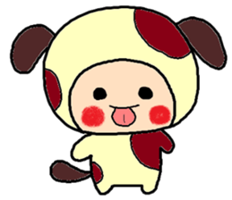 It`s with all the wear of an animals sticker #11790288