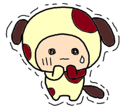 It`s with all the wear of an animals sticker #11790296